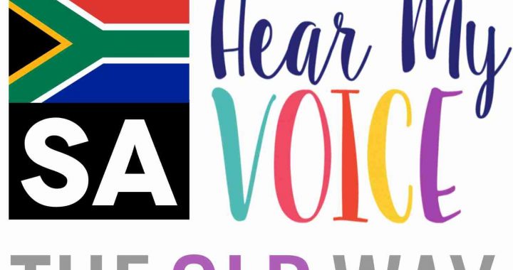 SA hear my voice – The old way