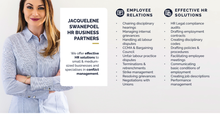 Jacquelene Swanepoel HR Business Partners