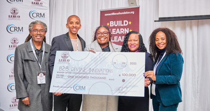 LERUO FOUNDATION’S YOUTHPRENEURS SUMMIT CELEBRATES COMMUNITY INNOVATION AND AWARDS R100,000 CHANGEMAKER PRIZE
